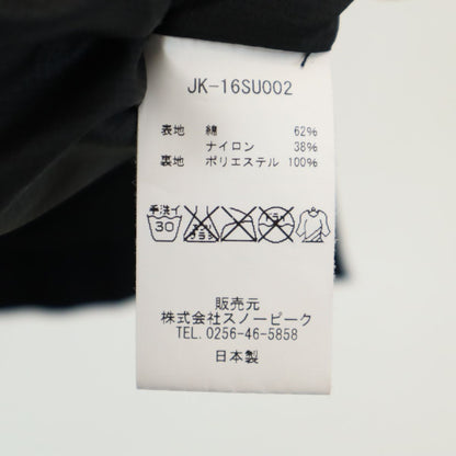snowpeak Made in Japan Black Jacket Size 1