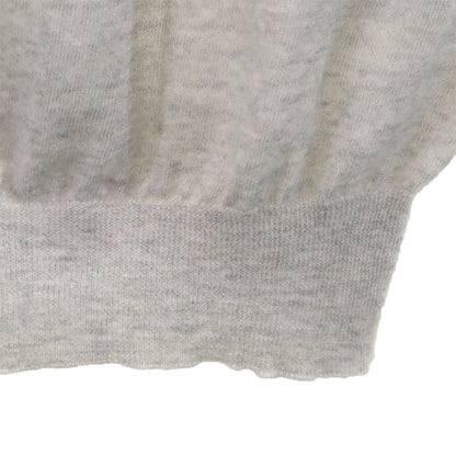 JIL SANDER 100% Cashmere Long Sleeve Sweater Gray Size 36