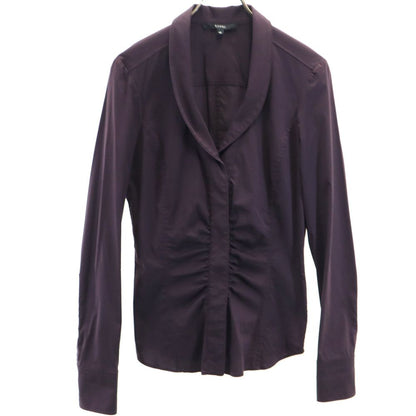 GUCCI Italian Long Sleeve Shirt Purple Size 42