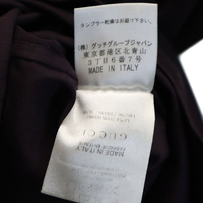 GUCCI Italian Long Sleeve Shirt Purple Size 42