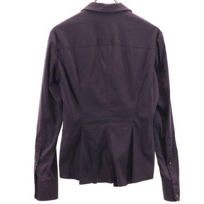 GUCCI Italian Long Sleeve Shirt Purple Size 42