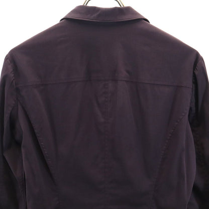 GUCCI Italian Long Sleeve Shirt Purple Size 42