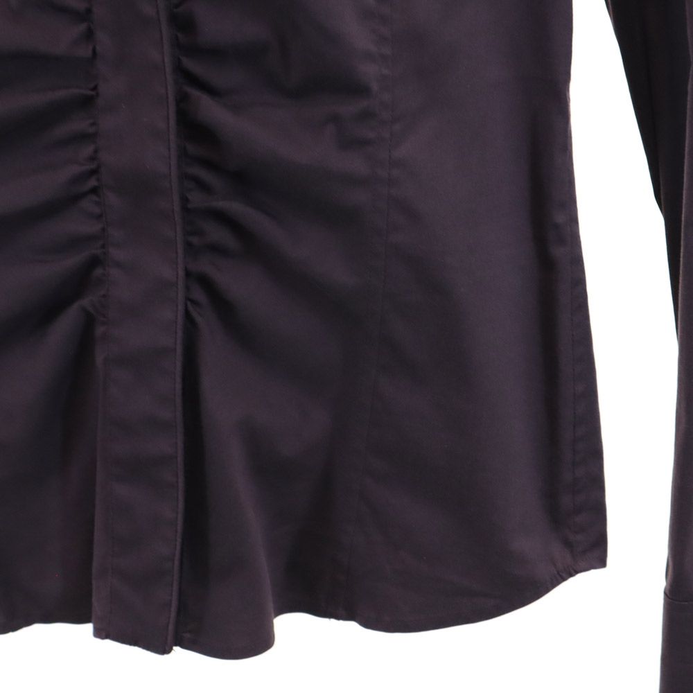 GUCCI Italian Long Sleeve Shirt Purple Size 42