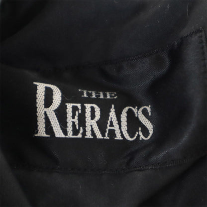 THE RERACS Japanese Long Sleeve Zip Jacket Black Size 38
