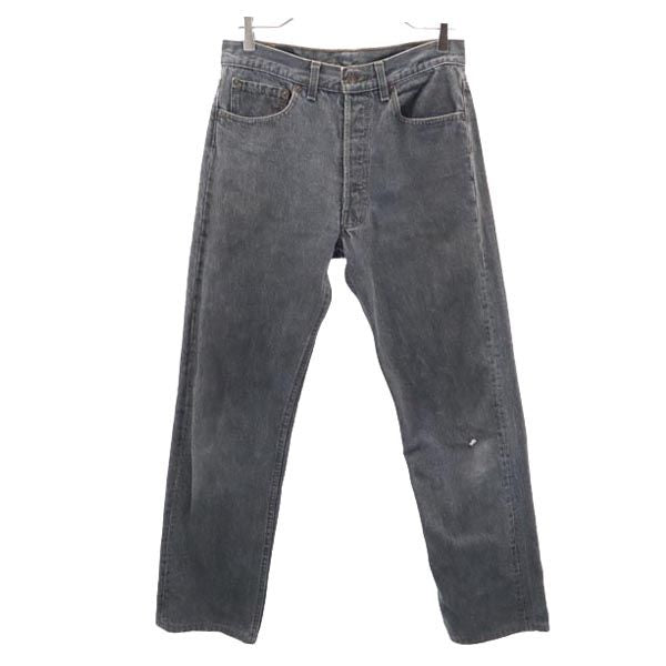 Levi's 90s USA 501 Button Fly Black Jeans Size W32