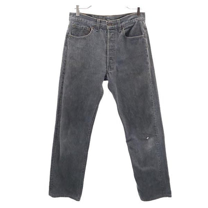 Levi's 90s USA 501 Button Fly Black Jeans Size W32