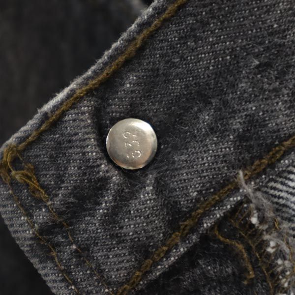 Levi's 90s USA 501 Button Fly Black Jeans Size W32