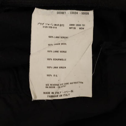 MIUMIU Italian Wool Pants Black Size 40