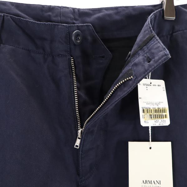 ARMANI COLLEZIONI Navy Casual Pants Size 46