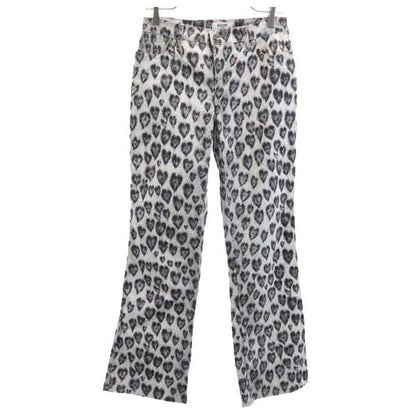 MOSCHINO JEANS Gray All-Over Flare Jeans