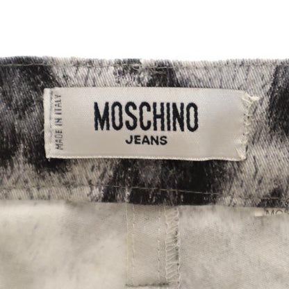 MOSCHINO JEANS Gray All-Over Flare Jeans