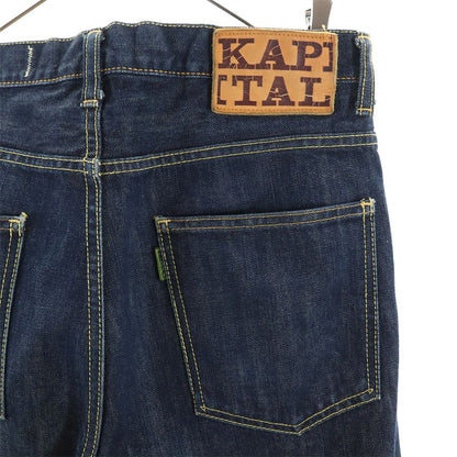 KAPITAL Japan Made Straight Denim Jeans Blue Size W32