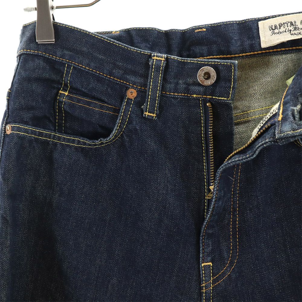 KAPITAL Japan Made Straight Denim Jeans Blue Size W32