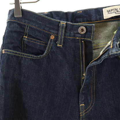 KAPITAL Japan Made Straight Denim Jeans Blue Size W32