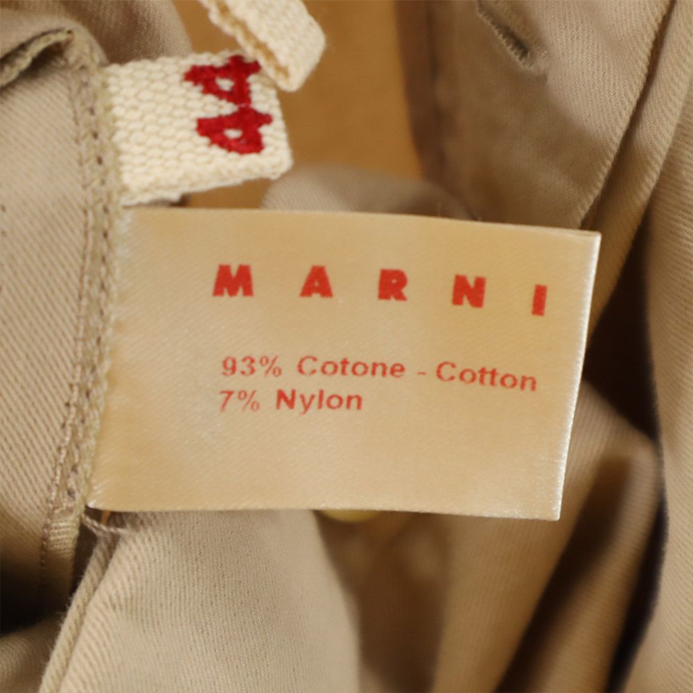 MARNI Chino Pants Beige Size 44