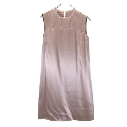 MIUMIU Italian Sleeveless Midi Dress Pink Size 40