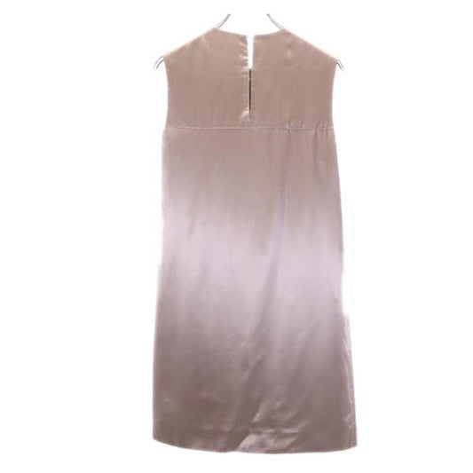 MIUMIU Italian Sleeveless Midi Dress Pink Size 40