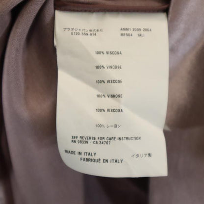 MIUMIU Italian Sleeveless Midi Dress Pink Size 40