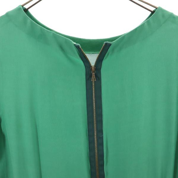 MARNI Green Italian Made Long Sleeve Dress Size 38