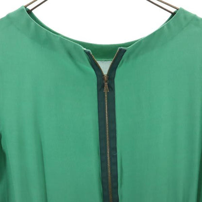 MARNI Green Italian Made Long Sleeve Dress Size 38