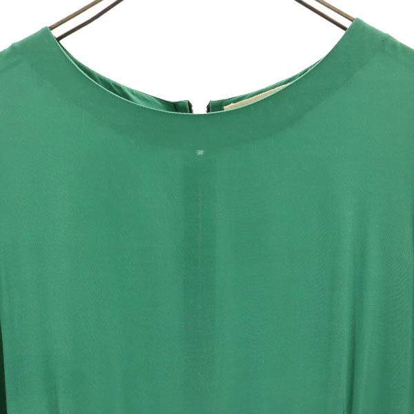 MARNI Green Italian Made Long Sleeve Dress Size 38
