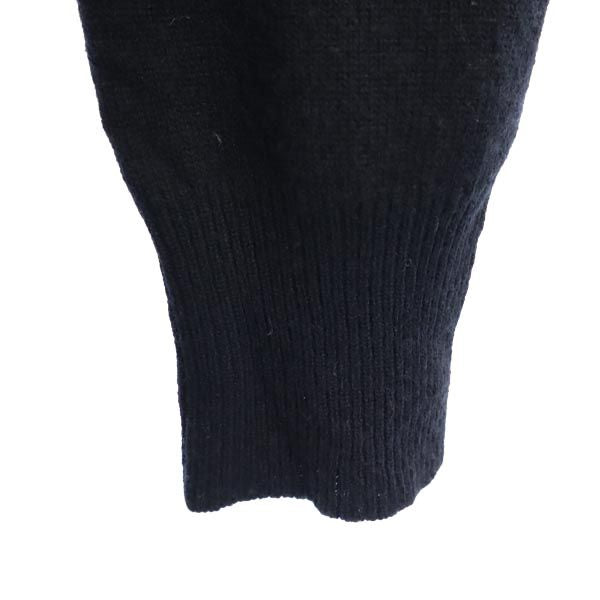 Yohji Yamamoto Black Cashmere Blend Long Cardigan Size 2