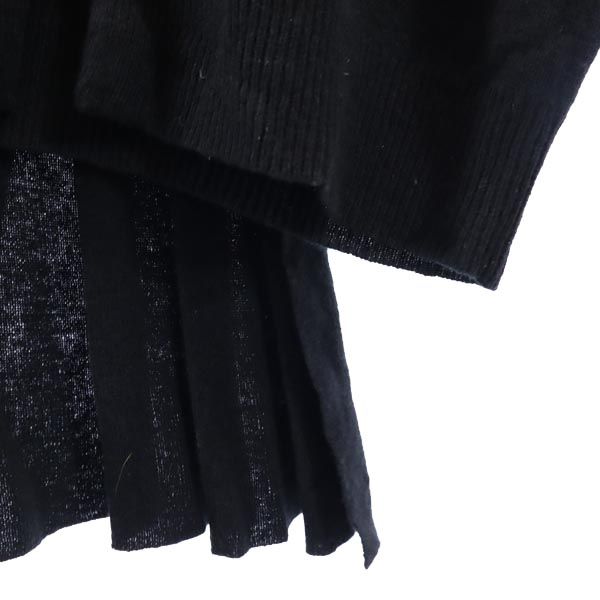 Yohji Yamamoto Black Cashmere Blend Long Cardigan Size 2