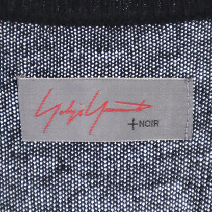 Yohji Yamamoto Black Cashmere Blend Long Cardigan Size 2