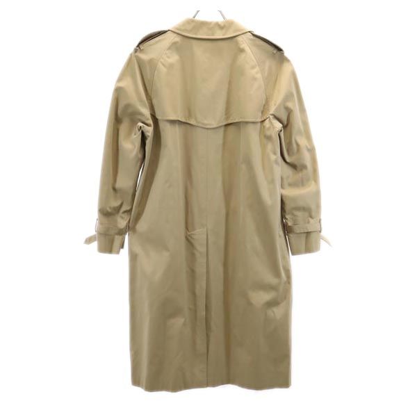 Burberrys 90s Vintage Beige Balmacaan Coat