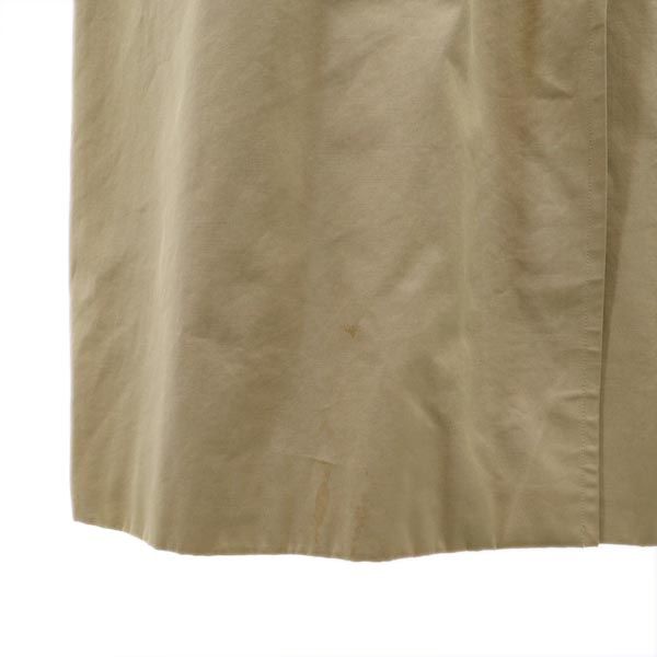 Burberrys 90s Vintage Beige Balmacaan Coat