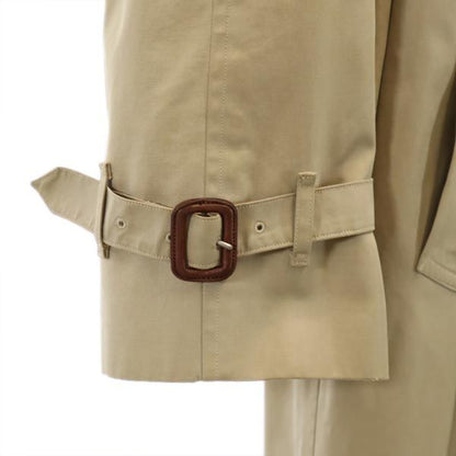Burberrys 90s Vintage Beige Balmacaan Coat