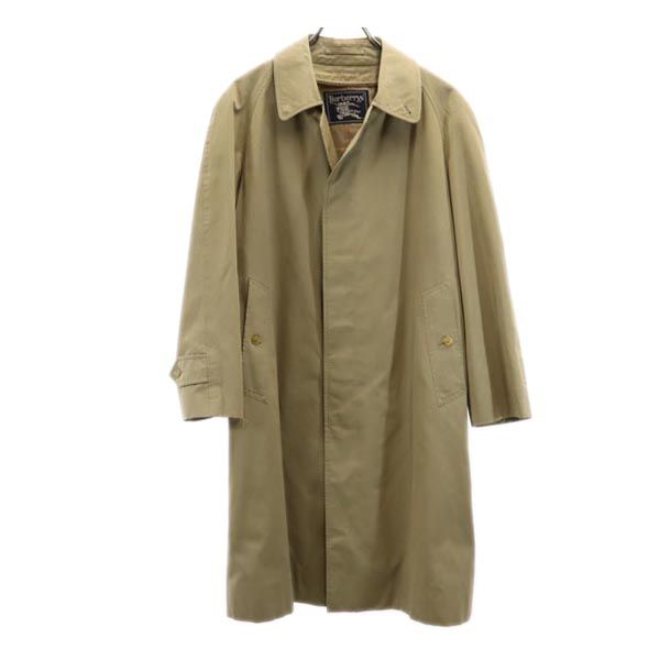 Burberrys 90s Vintage Mac Coat Khaki