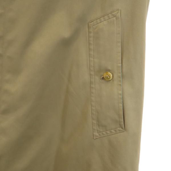 Burberrys 90s Vintage Mac Coat Khaki