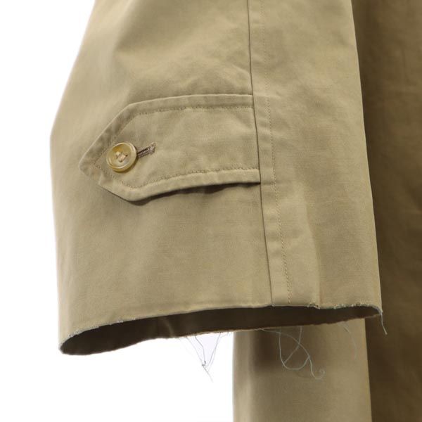 Burberrys 90s Vintage Mac Coat Khaki