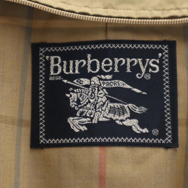 Burberrys 90s Vintage Mac Coat Khaki