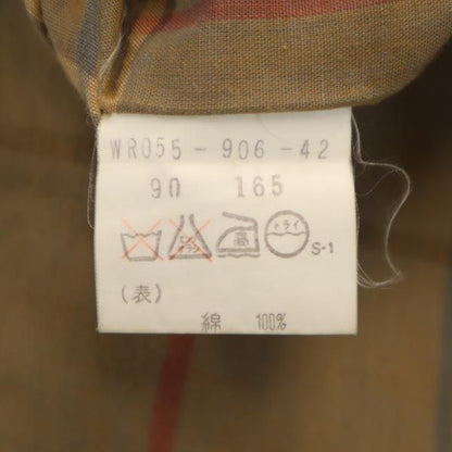 Burberrys 90s Vintage Mac Coat Khaki