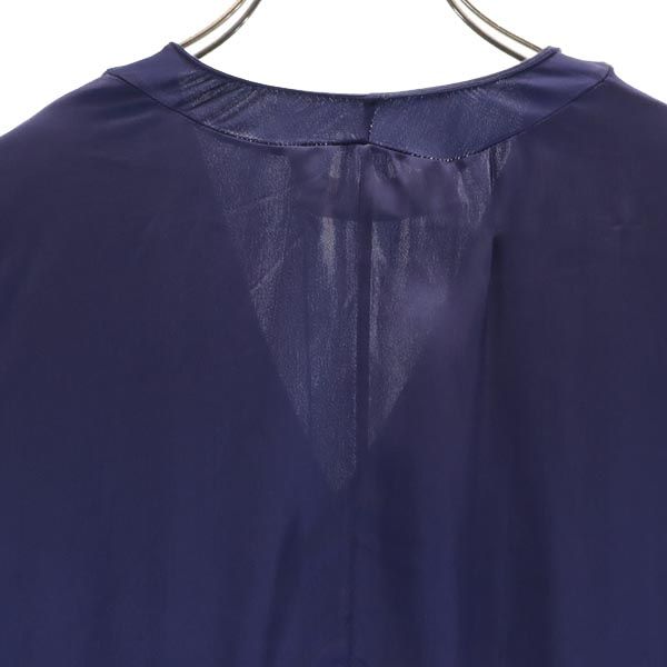 MARNI 3/4 Sleeve Midi Dress Blue Size 38