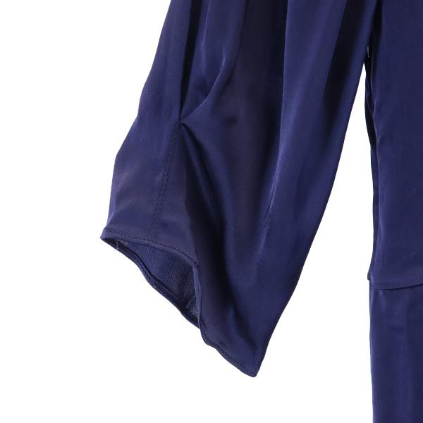 MARNI 3/4 Sleeve Midi Dress Blue Size 38