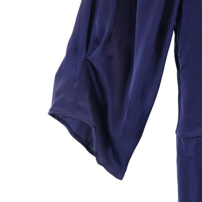 MARNI 3/4 Sleeve Midi Dress Blue Size 38