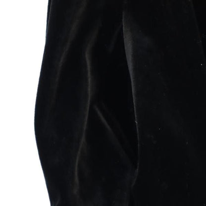 FOXEY Made in Japan Black Velour Sleeveless Dress Size 38