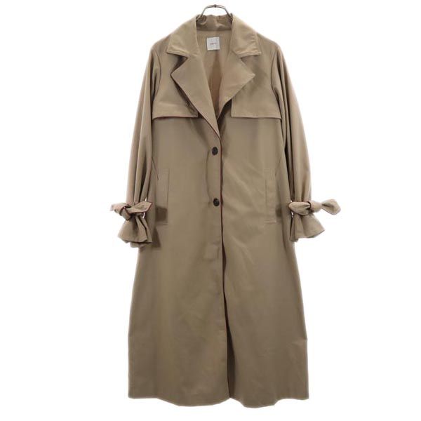 AMERI UNDRESSED Panel Design Coat Beige