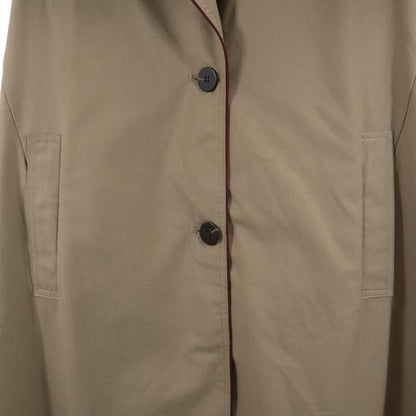 AMERI UNDRESSED Panel Design Coat Beige