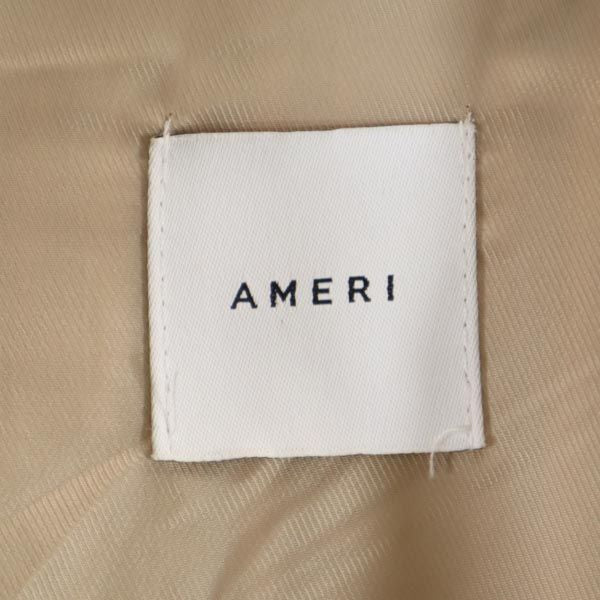 AMERI UNDRESSED Panel Design Coat Beige