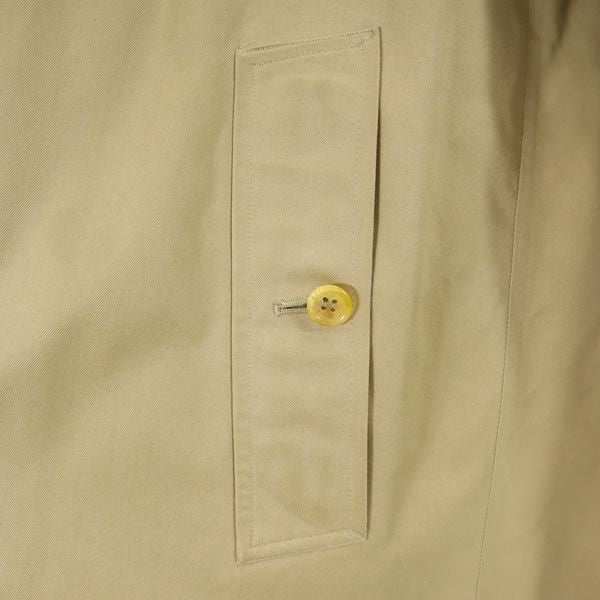 Burberrys 90s Old Beige Balmacaan Coat