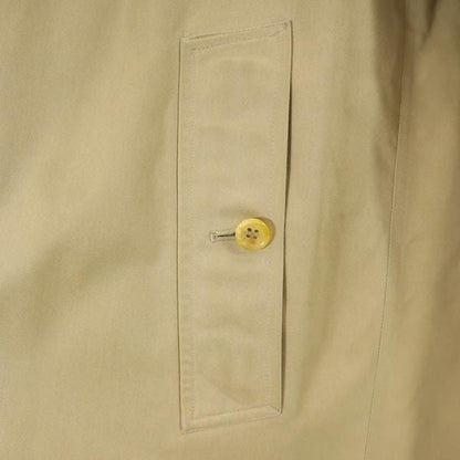 Burberrys 90s Old Beige Balmacaan Coat