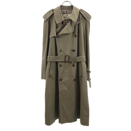 Aquascutum Made in UK Trench Coat Khaki