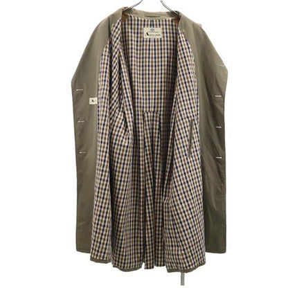 Aquascutum Made in UK Trench Coat Khaki