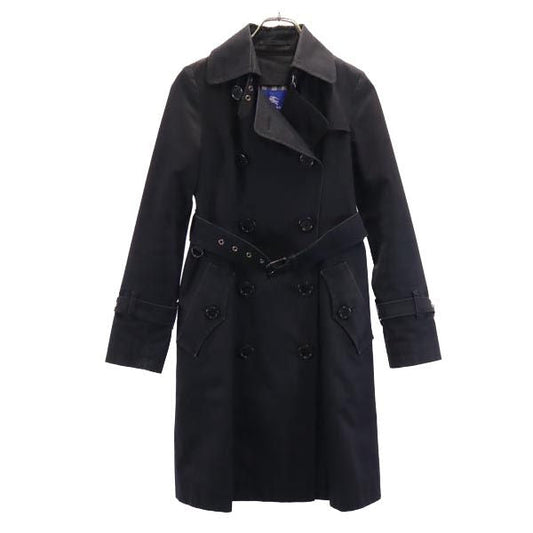 BURBERRY BLUE LABEL Black Trench Coat Size 36