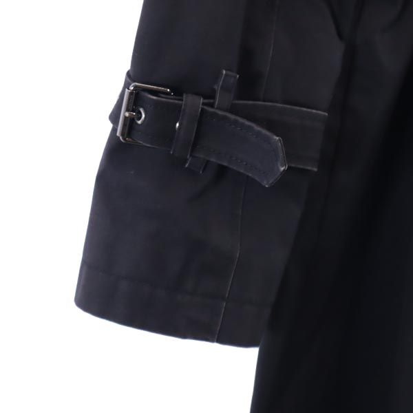 BURBERRY BLUE LABEL Black Trench Coat Size 36