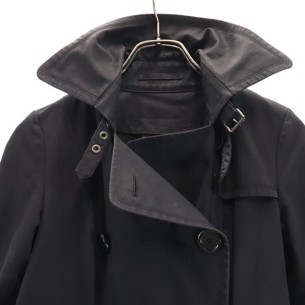 BURBERRY BLUE LABEL Black Trench Coat Size 36